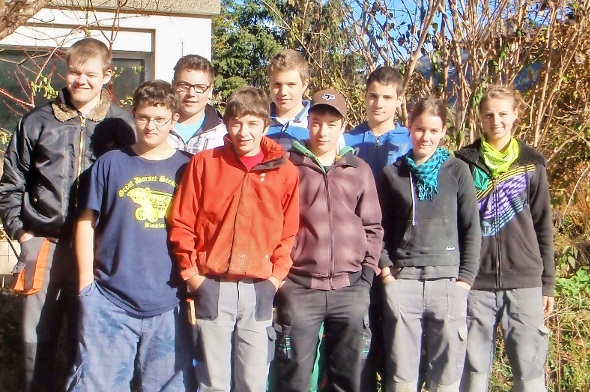 Schülerinnen und Schüler besuchen die Kopp Druck+Grafik AG