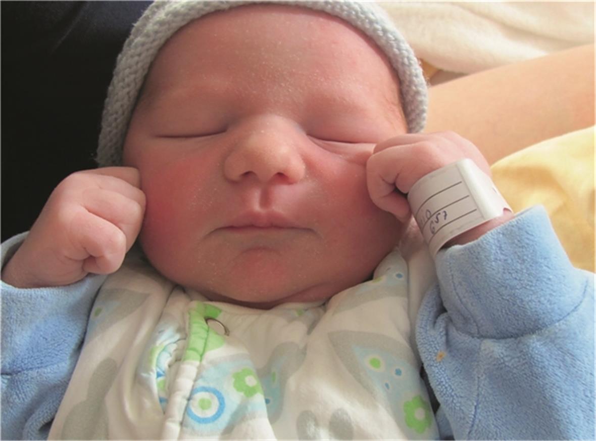 Das Neujahrsbaby heisst Mario 