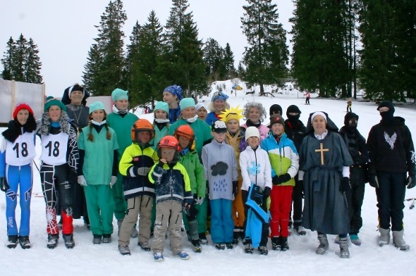 1818 waren vor Ort am Skirennen