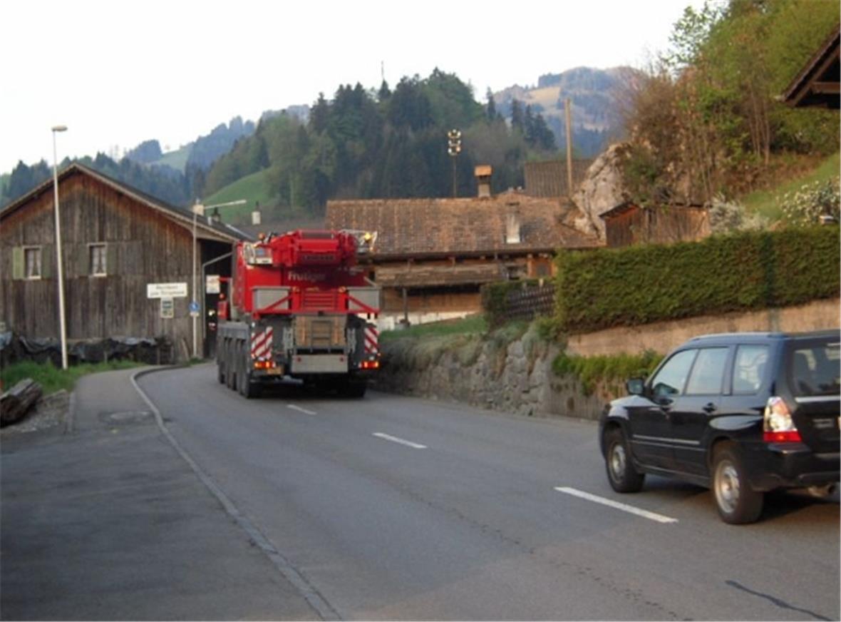 Unhaltbar auf der Simmentalstrasse 