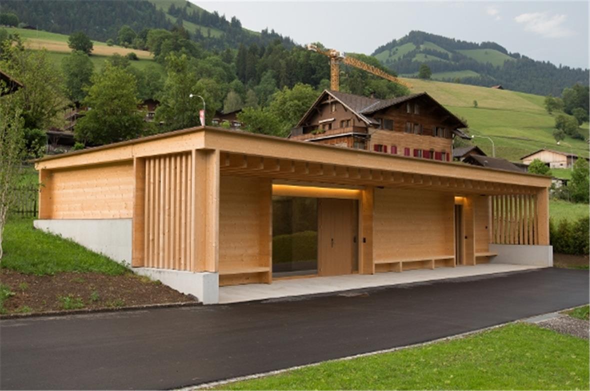 Neubau Aufbahrungshalle Neubau Aufbahrungshalle