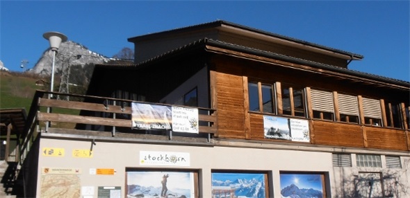 Tourismusbüro neu bei der Stockhornbahn