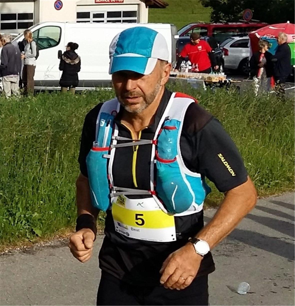 Beat Bieri startete am Trail de l’Absinth im Val de Travers 