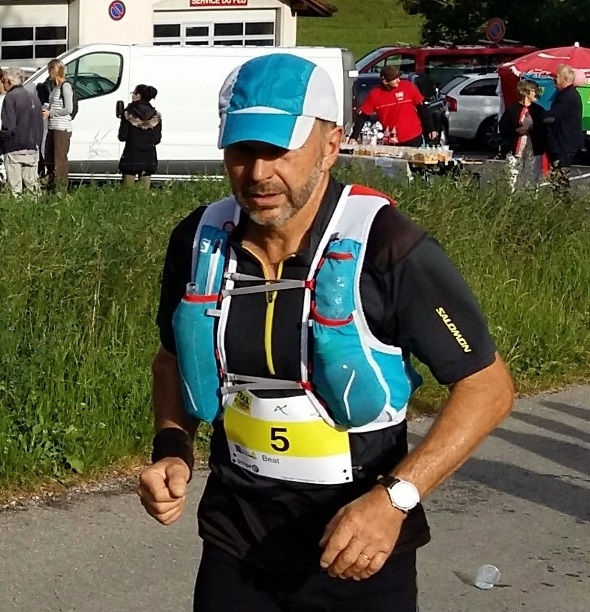 Beat Bieri startete am Trail de l’Absinth im Val de Travers