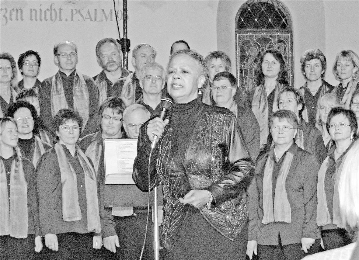Mit Sandy Patton stimmgewaltig in der Kirche Mit Sandy Patton stimmgewaltig in der Kirche