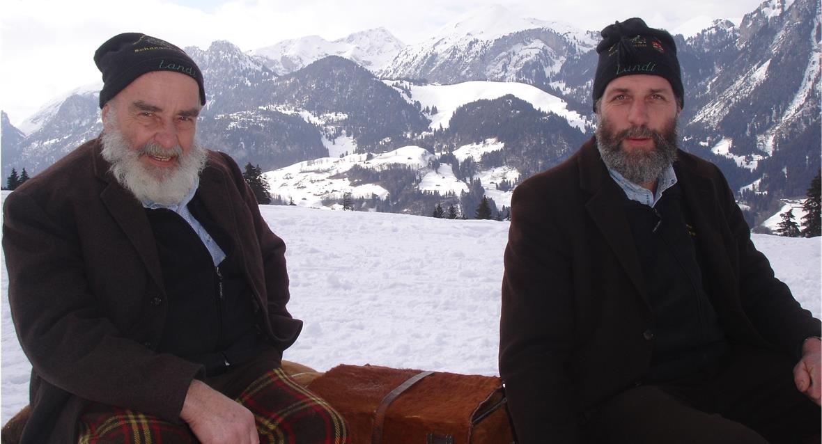 Rasante Fahrten mit dem «Horeschlitte» auf dem Rossberg Resultate des «Horeschlitte-Rennens» 