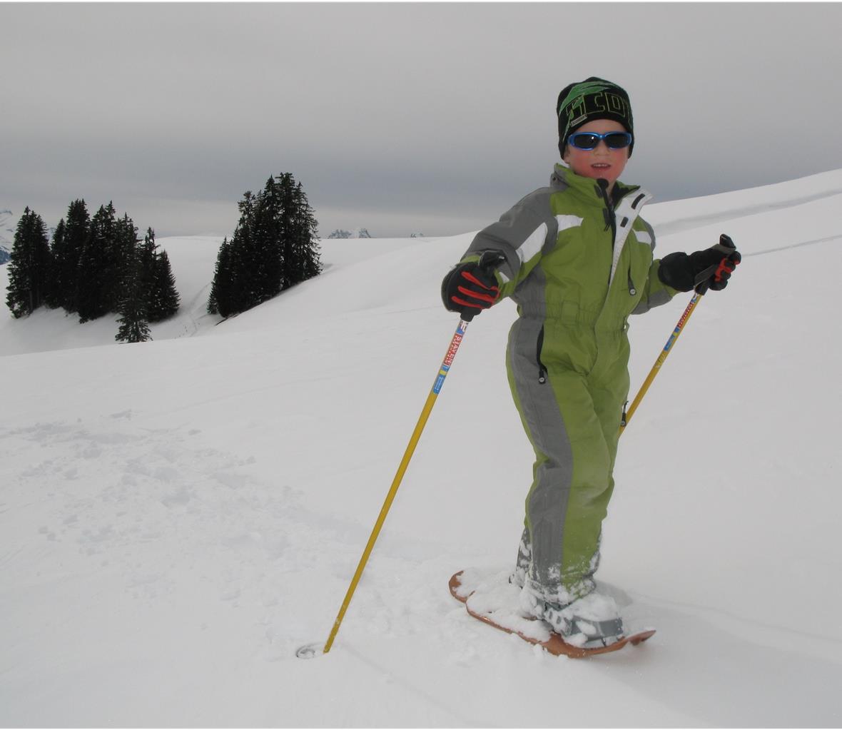 Schneeschuherlebnis auf dem Sparenmoos 