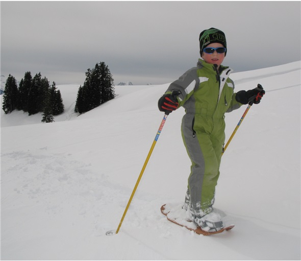 Schneeschuherlebnis auf demSparenmoos