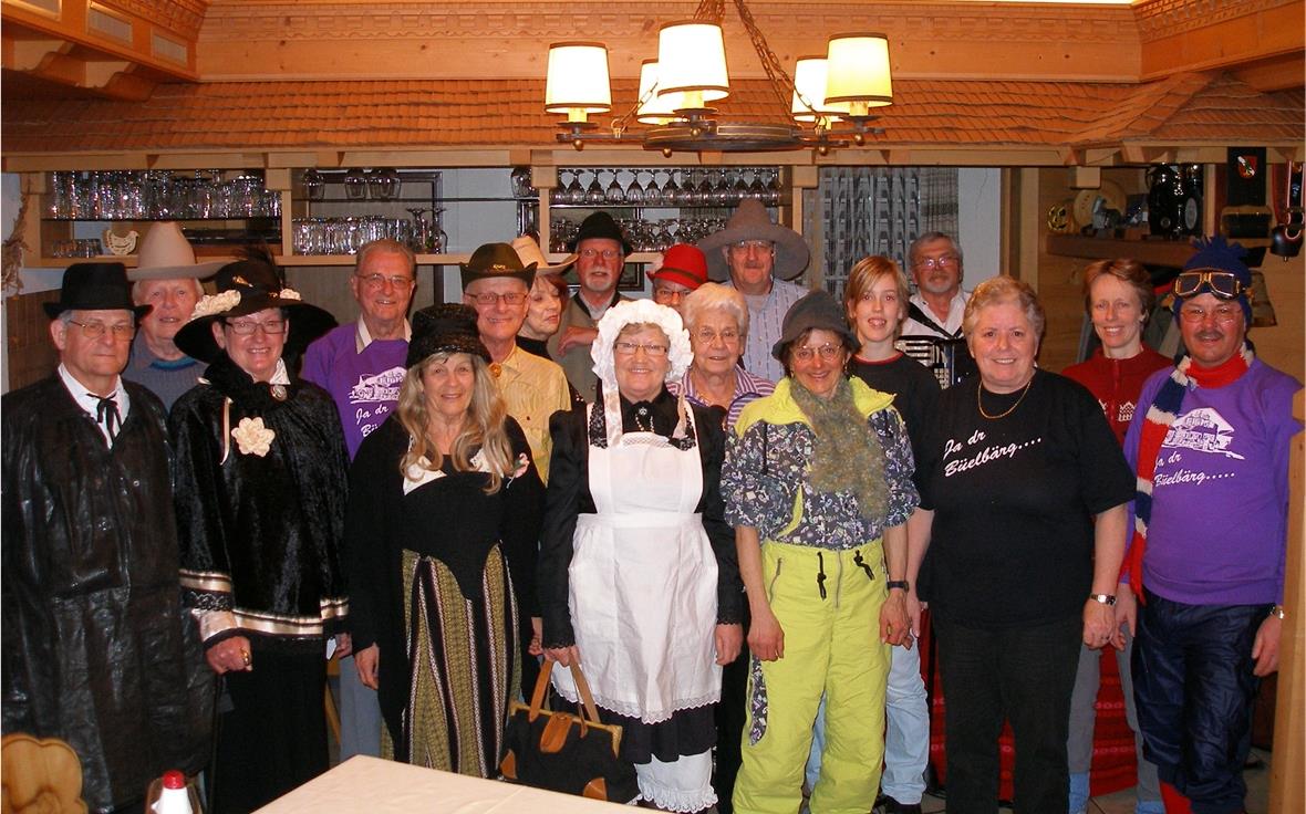 Nostalgische Après-Ski Chilbi des «Bühlbergstamm» 