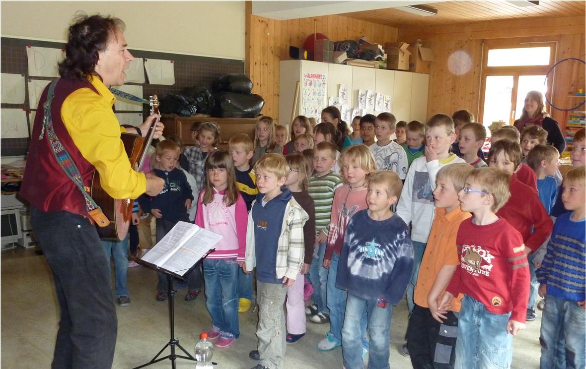 Konzert im Schulhaus Boltigen 