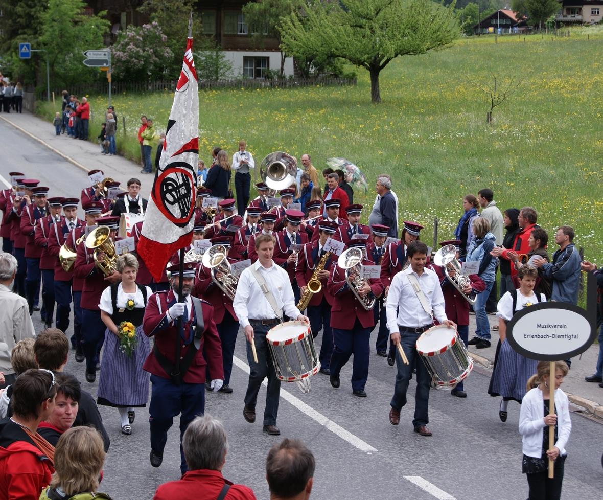 Fest der Blasmusik in St. Stephan – der Regen trommelte mit 