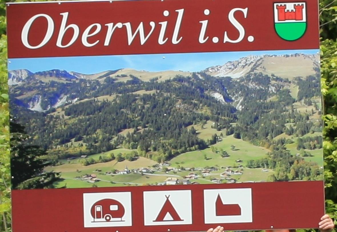 Neue Willkommenstafeln für die Simmentaler Orte 
