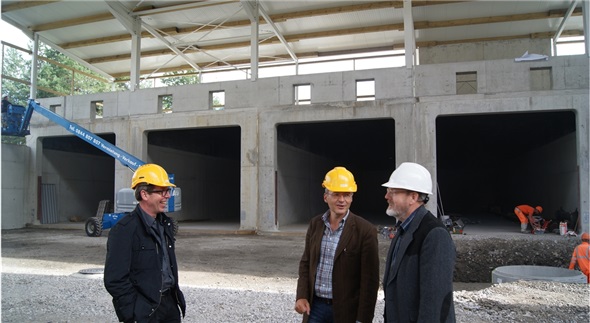 Oberland Energie AG bautBiomassezentrum