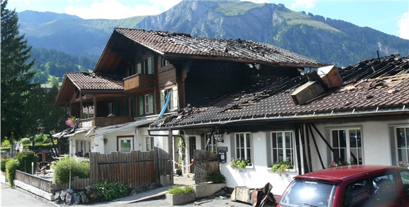 Ein Verletzter bei Brand