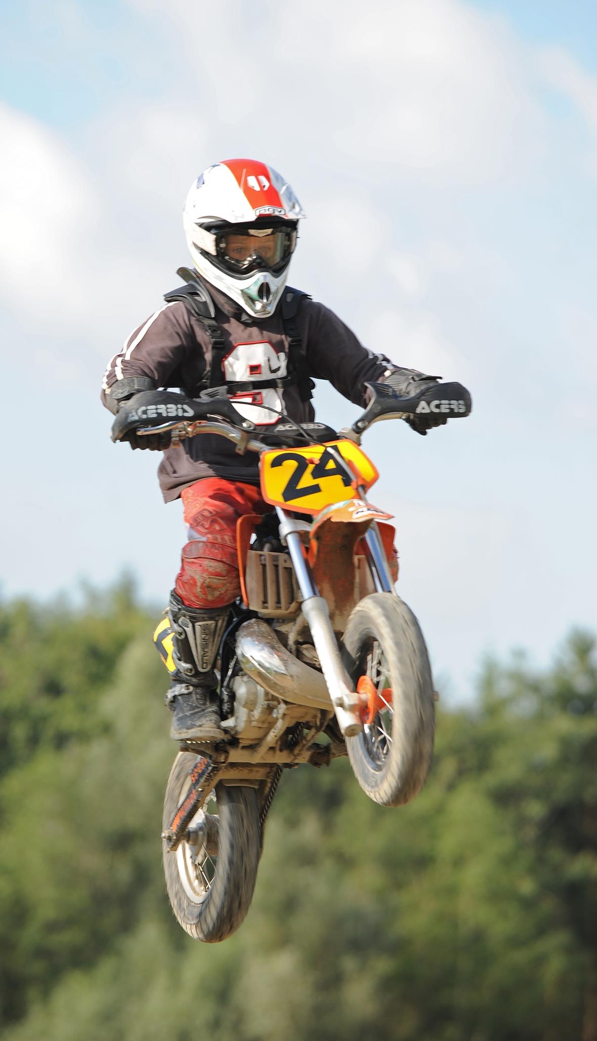 Kimi Kammer ist Schweizer Meister bei den Kids 50 ccm 