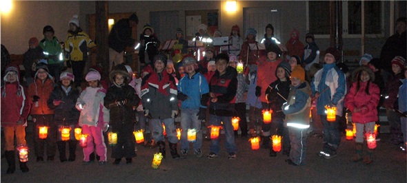Laternenumzug der Schule St.Stephan