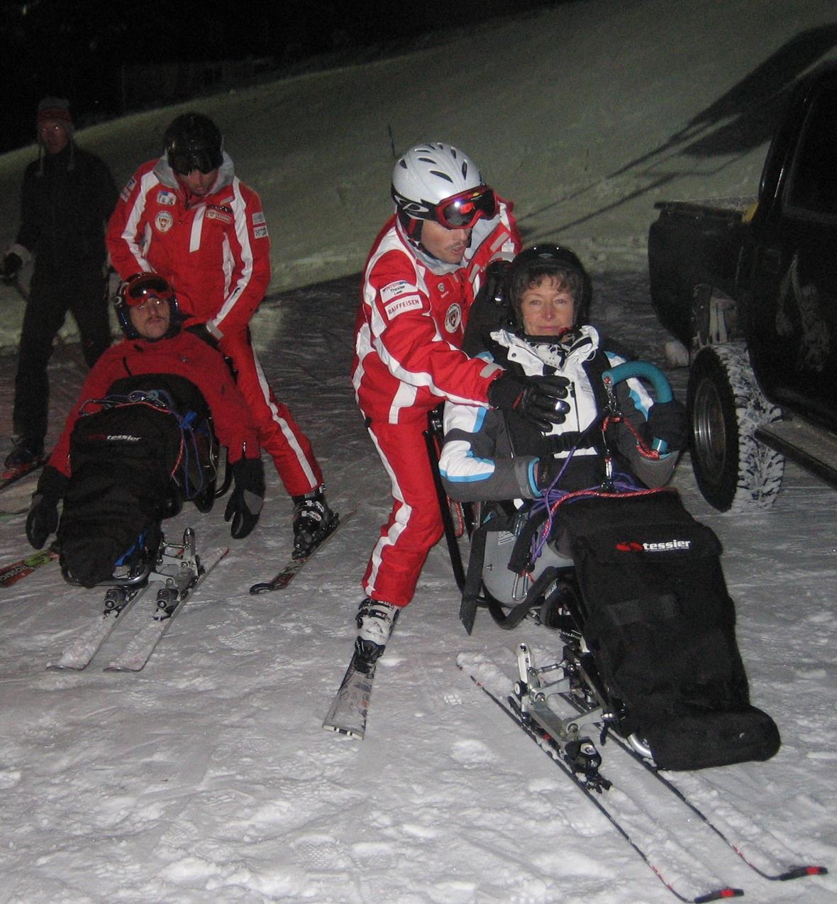 Super Geschenk Dual-Skibob 