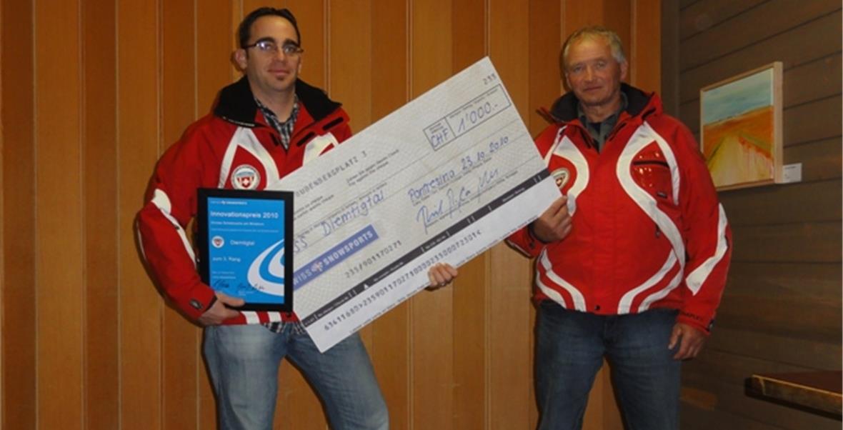 Innovationspreis für die Schneesportschule Innovationspreis für die Schneesportschule