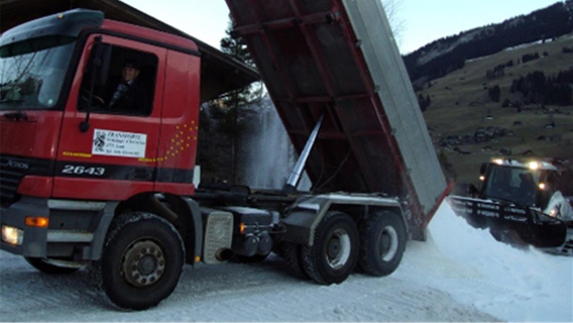 Extra-Schnee für unsere kleinsten Gäste 