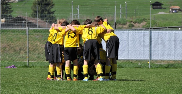 Erstes Pflichtspiel der C Junioren