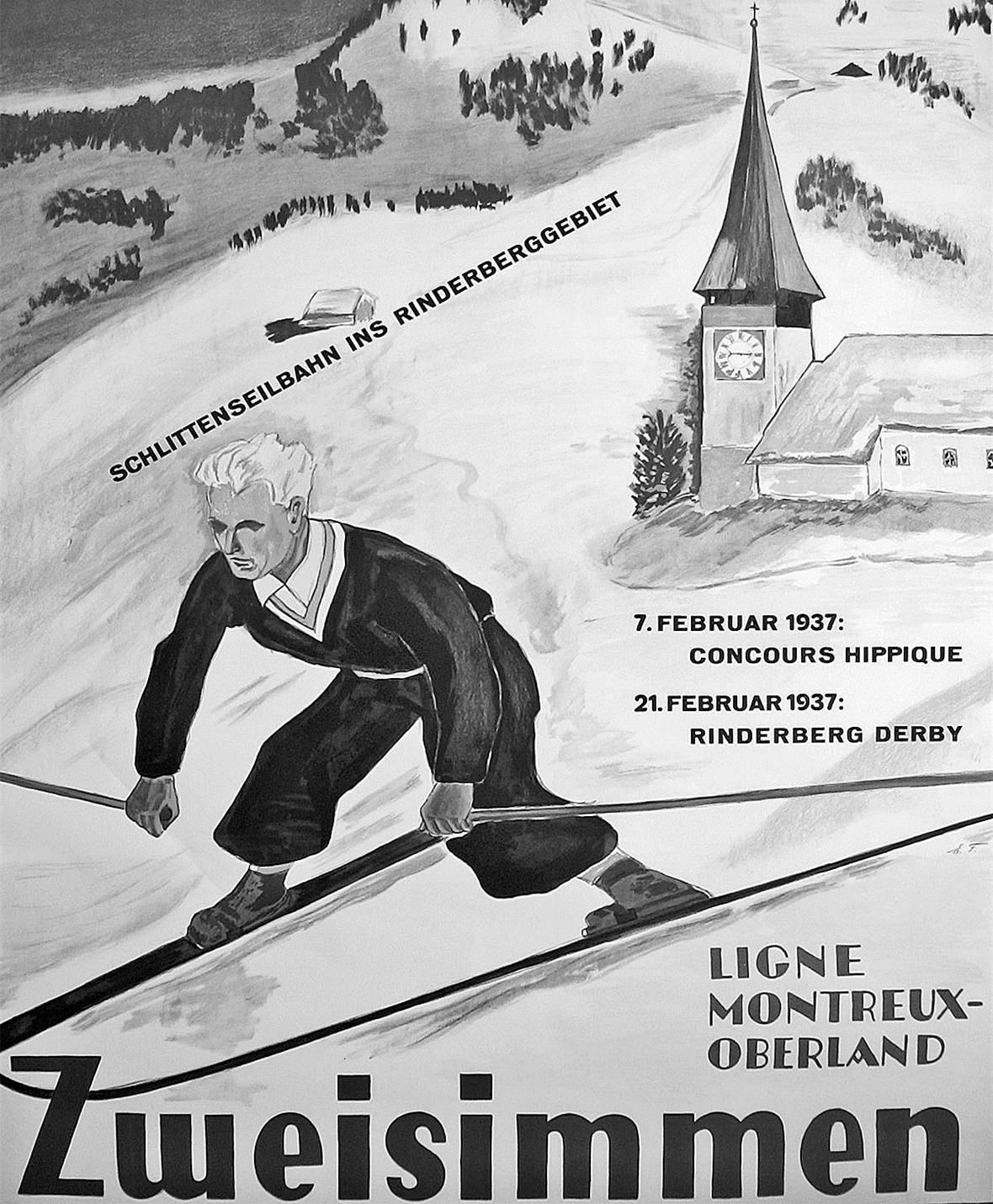 Das Rinderberg-Derby vor der Renaissance 