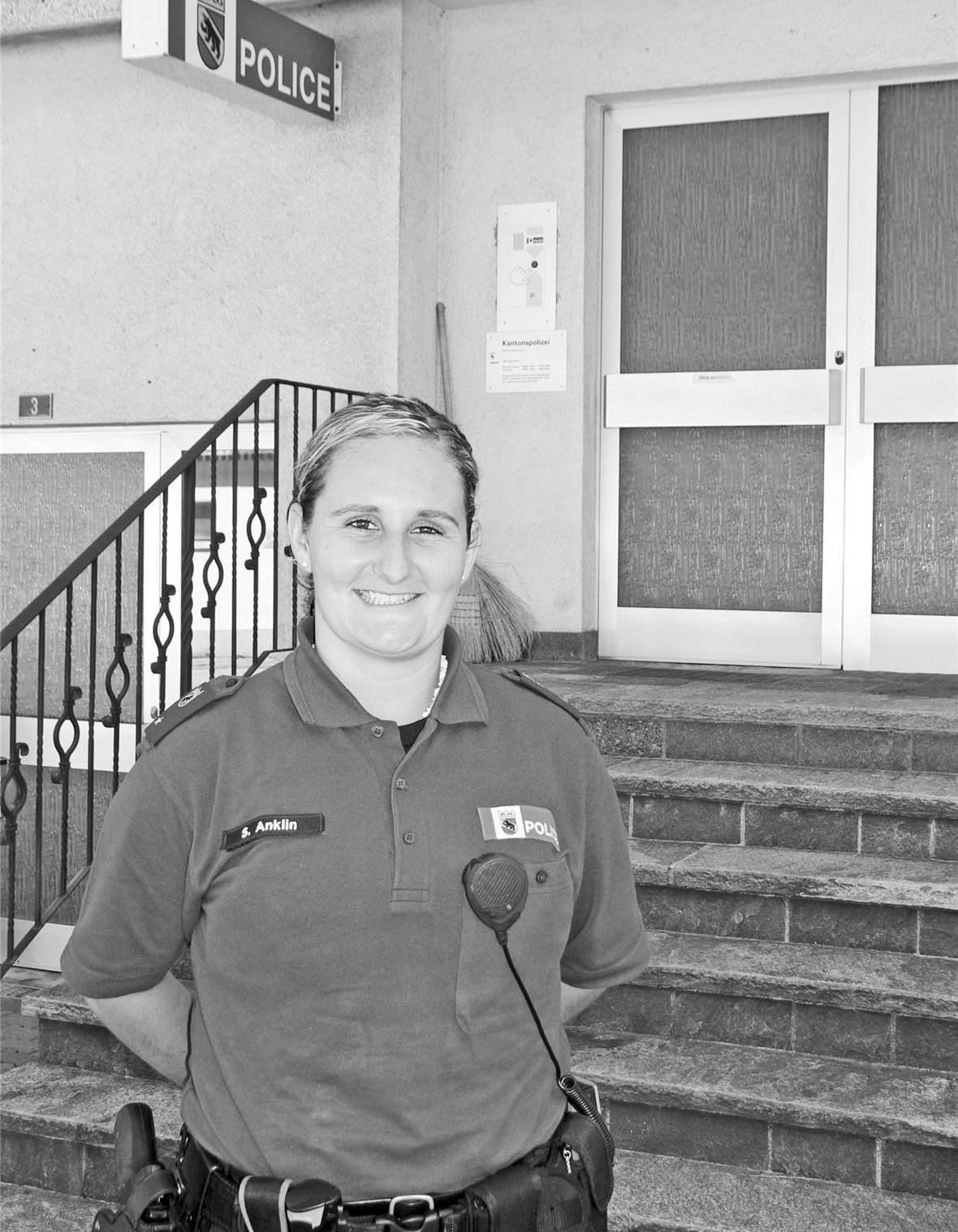 Stephanie Anklin verstärkt die Wache Stephanie Anklin verstärkt die Wache
