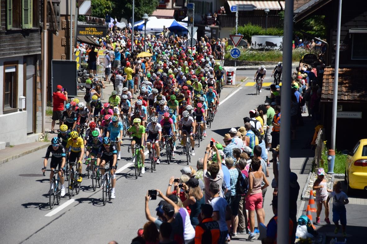 Verkehrsbehinderungen anlässlich der Tour de Romandie 