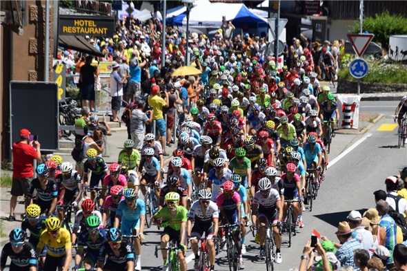 Verkehrsbehinderungen anlässlich der Tour de Suisse