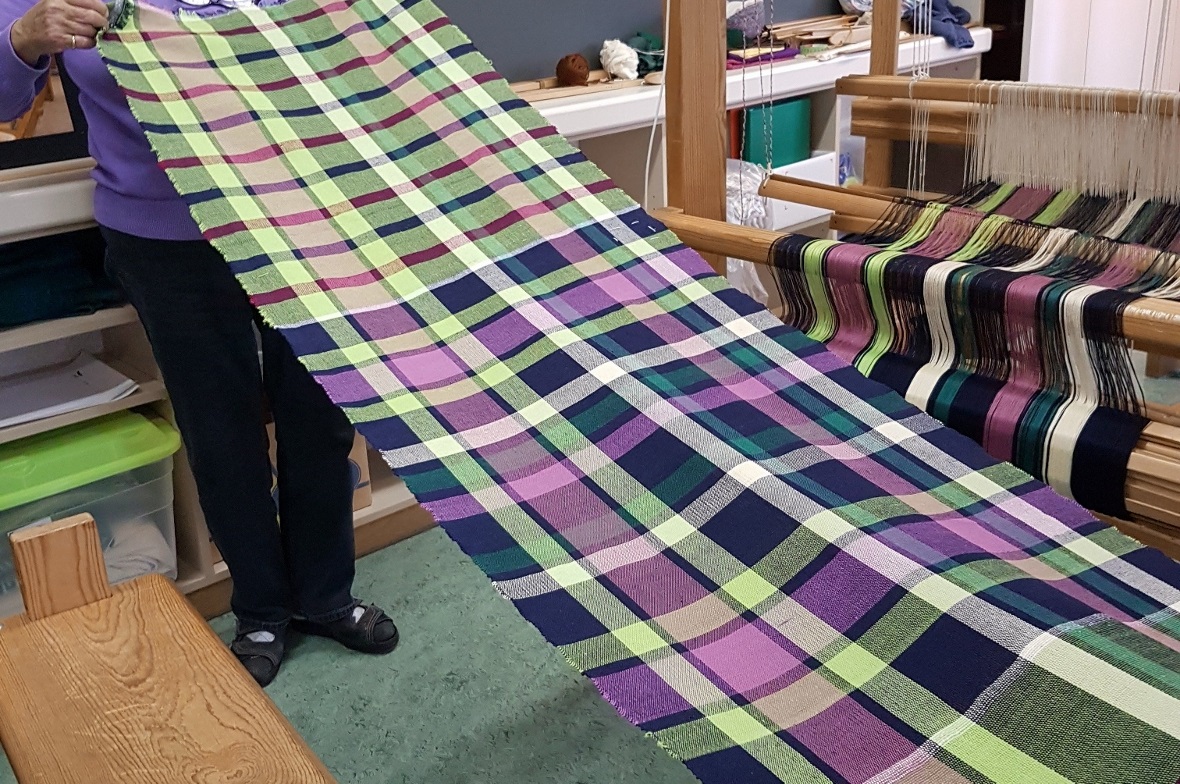 Die Begeisterung für das Weben war wieder gross 