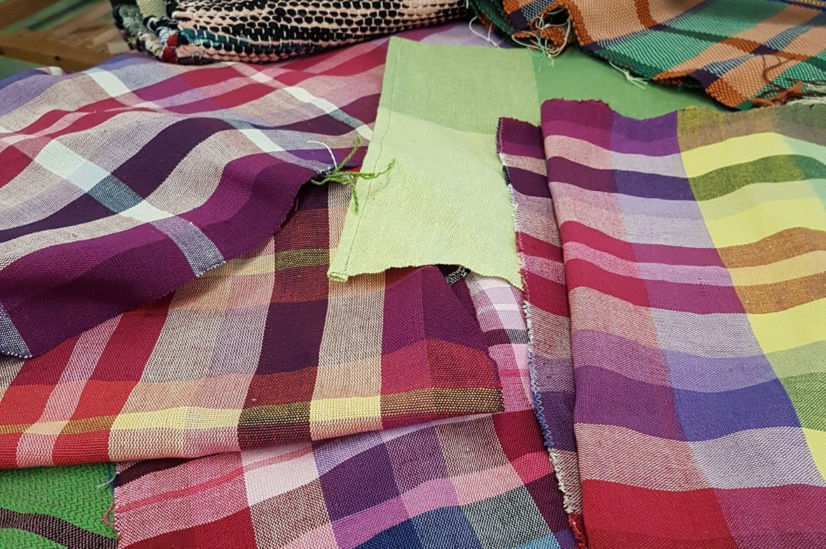 Die Begeisterung für das Weben war wieder gross 