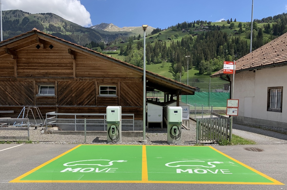 Elektro Schnellladestation für Autos 