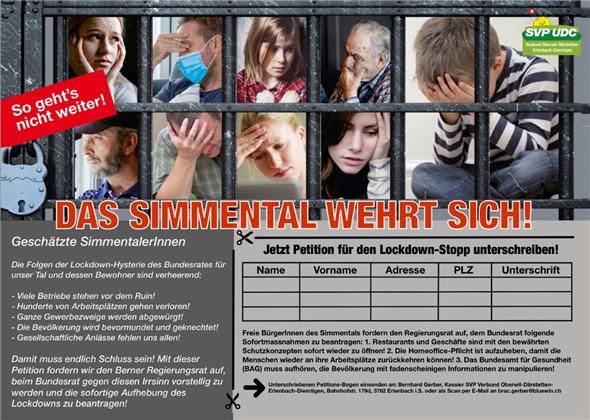 «Das Simmental wehrt sich»