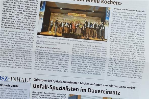 Verspätete Zustellung der Simmental Zeitung