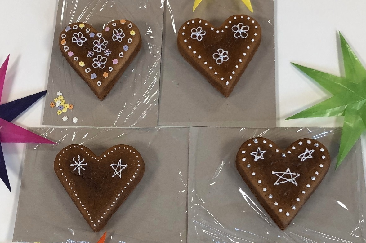 Lebkuchen verzieren in der Lindenmatte 