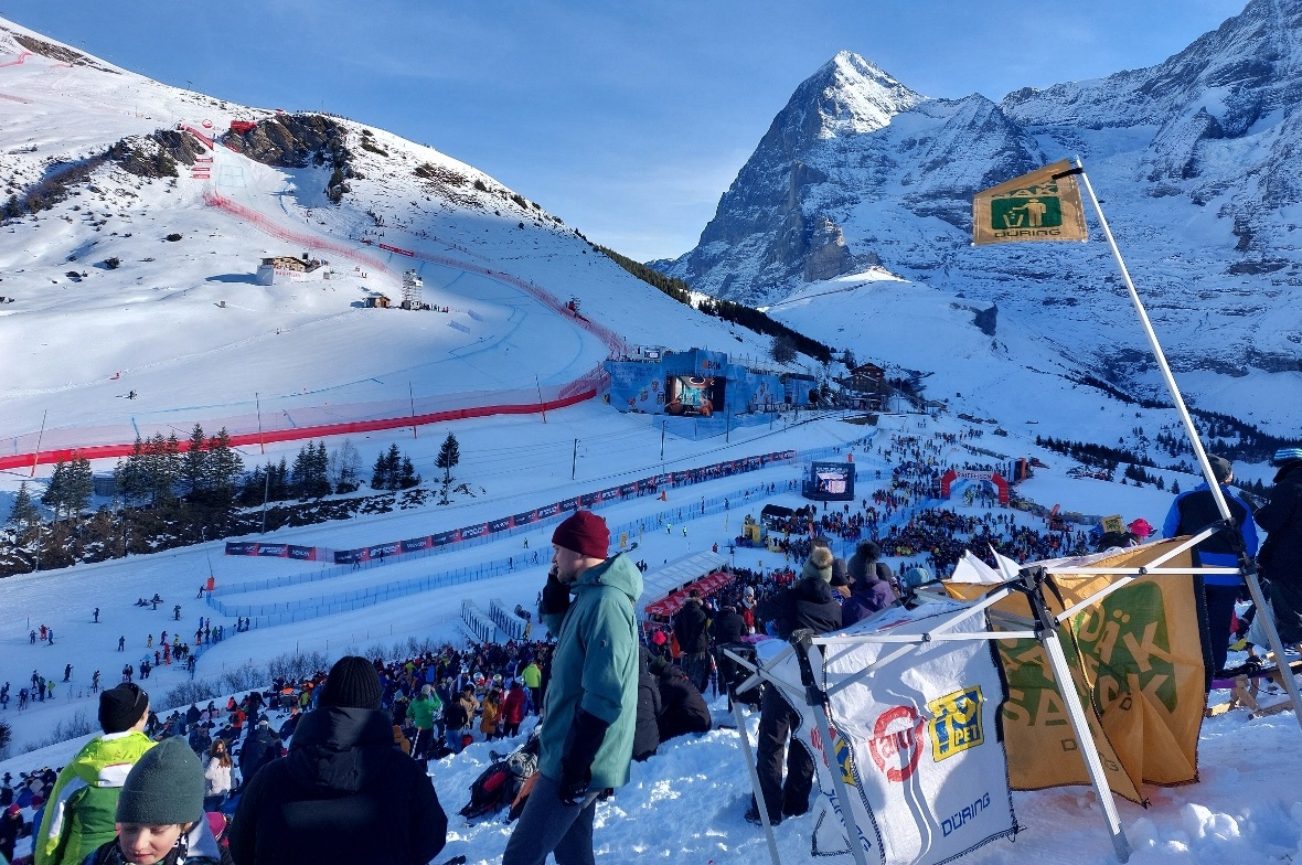 Boltiger Schülerinnen und Schüler erleben unvergesslichen Tag am Lauberhorn 