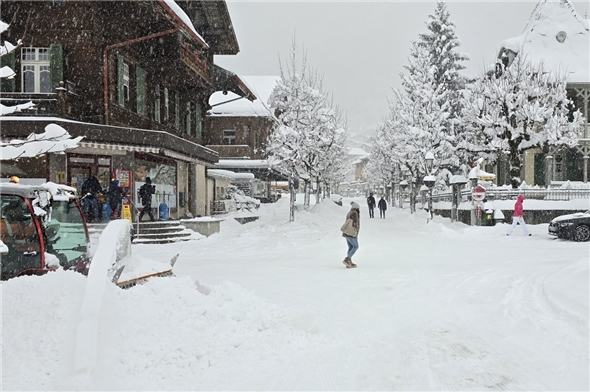 Weisse Pracht in Zweisimmen
