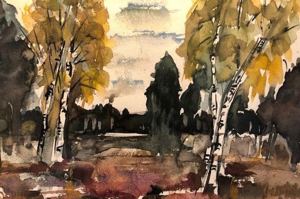 Bilder von Andreas: Abendstimmung in Worpswede/Blumenzauber.