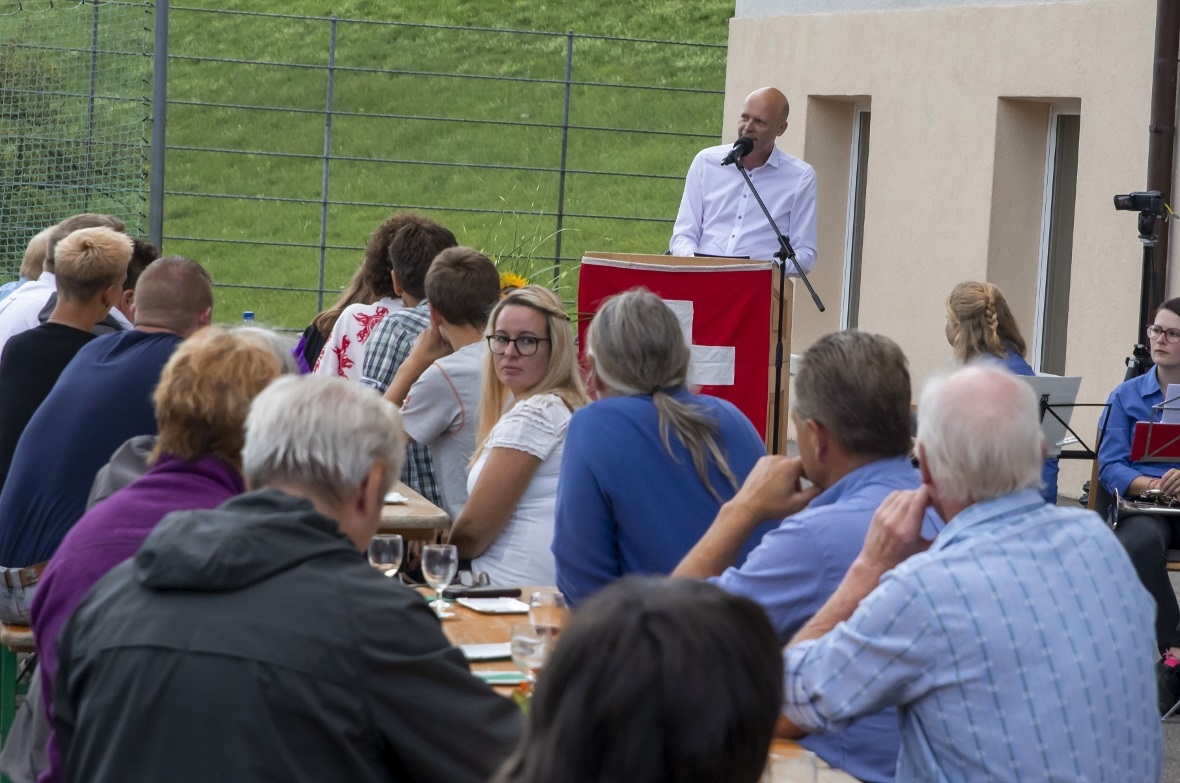 Bis auf den letzten Platz besetzt war der Anlass am 31. Juli in Oberwil.