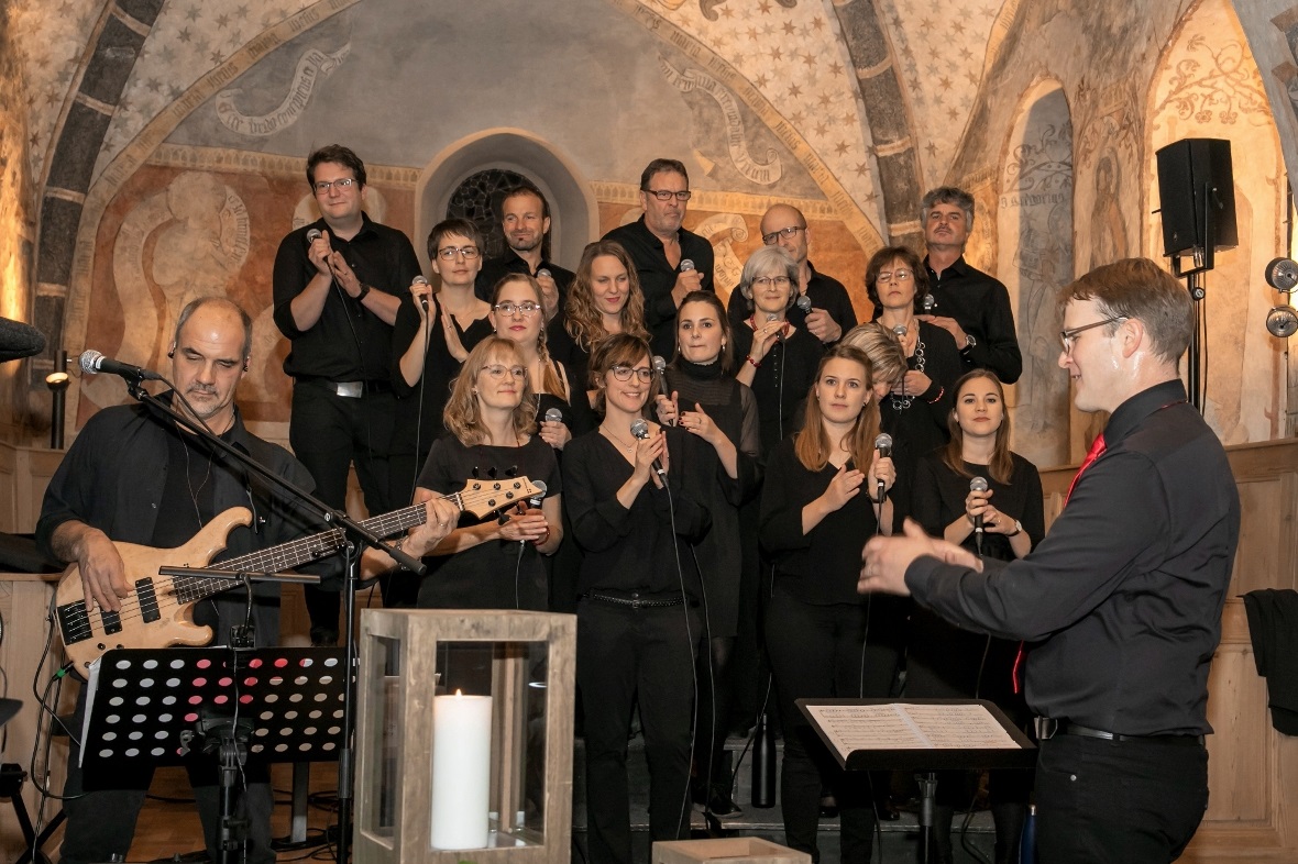 Blatti lebte die Töne und Rhythmen sichtbar vor.