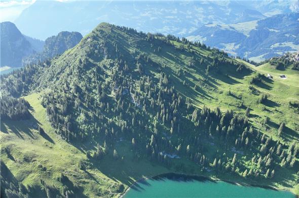 Blick auf den Oberstockensee.