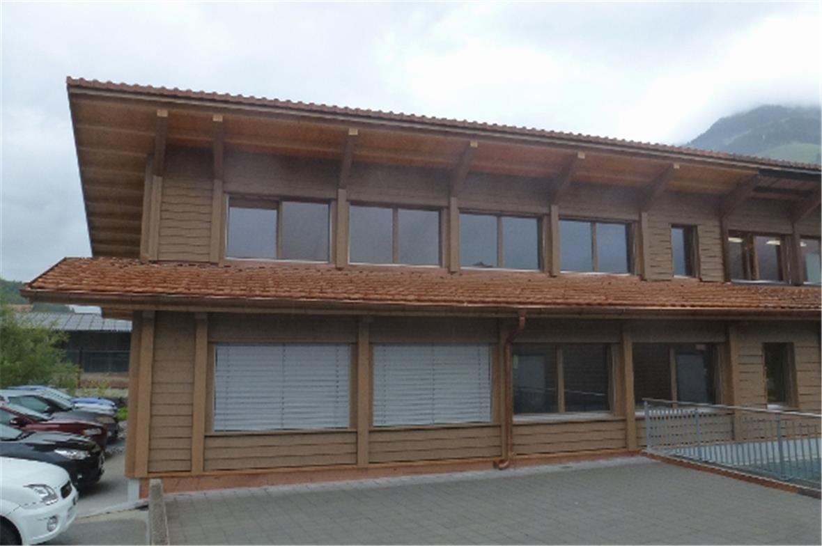 Blick auf neues Schulzimmer.