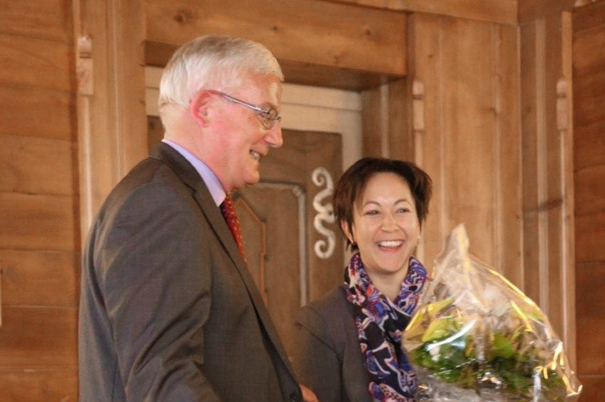 Blumen für Frau Dubach.