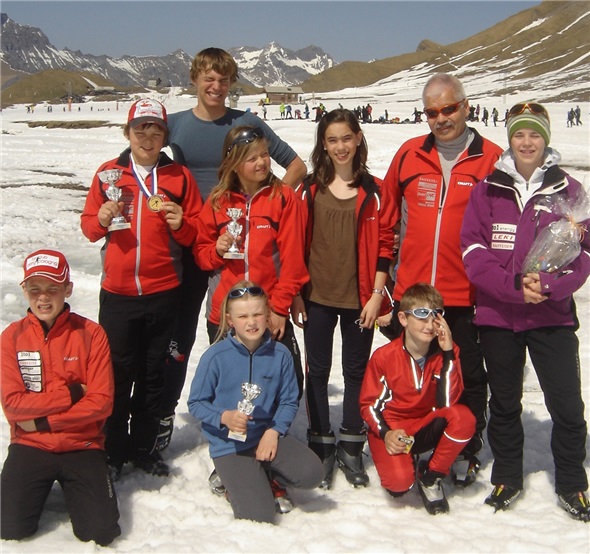 Boltiger Langläufer am Saisonfinale auf der Engstligenalp.