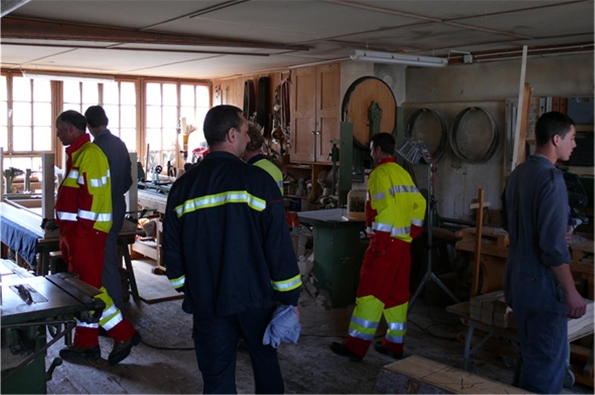 Brandverhütung: Was ist in diesem Raum nicht korrekt installiert?