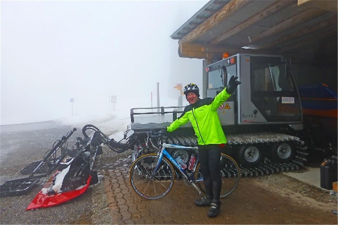 Bravo Aschi. Er holte den heissbegehrten 2014 Rennrad-Bergpreis Sparenmoos.