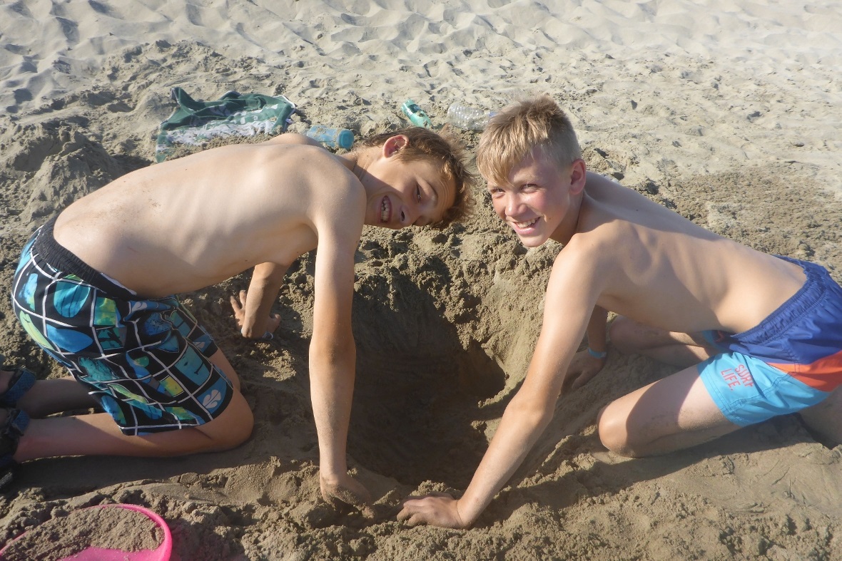 Buddeln macht Spass!