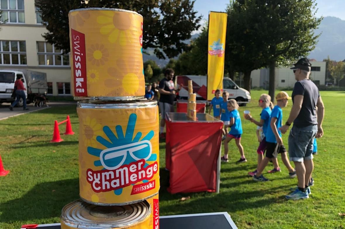 Büchsenwerfen war auch eine Disziplin.