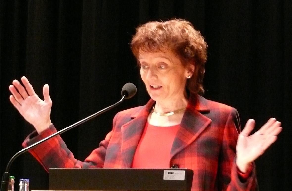 Bundesrätin Eveline Widmer-Schlumpf stellte sich den Fragen der Bevölkerung.