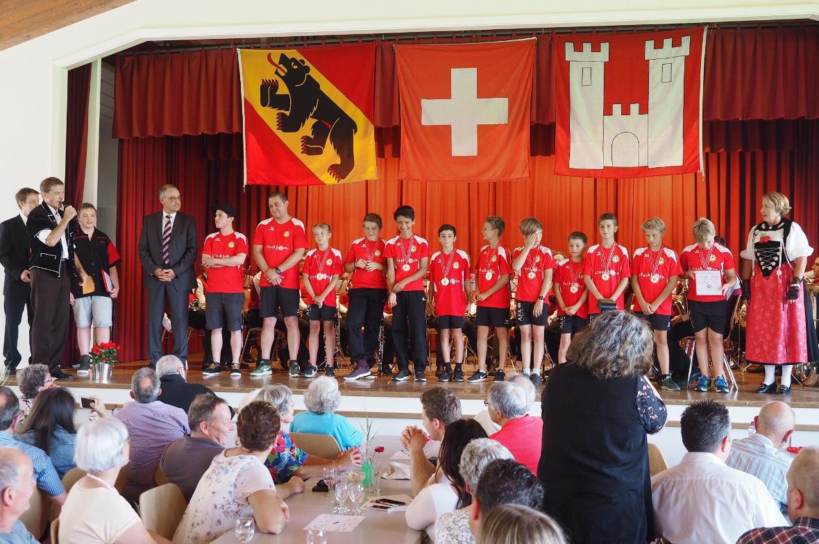 Bundesrat Guy Parmelin freute sich als VBS-Chef (Eidgenössisches Departement für...