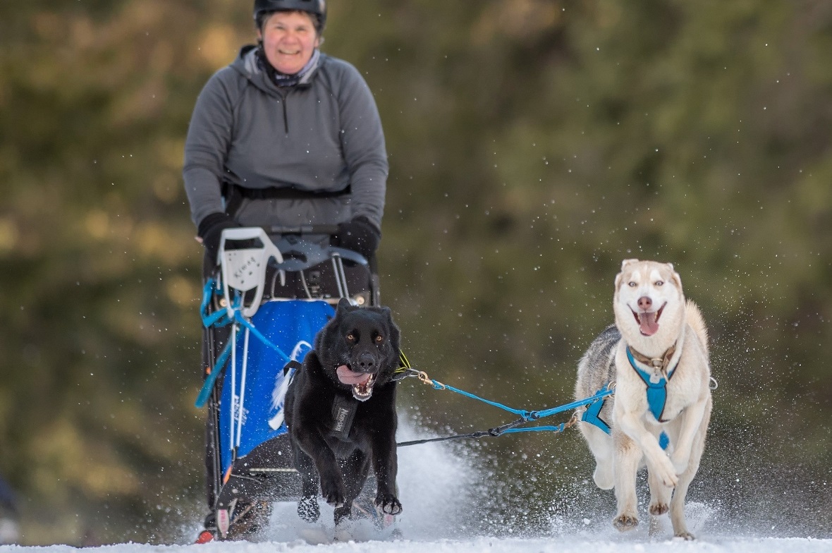 Caroline in ihrem Element.